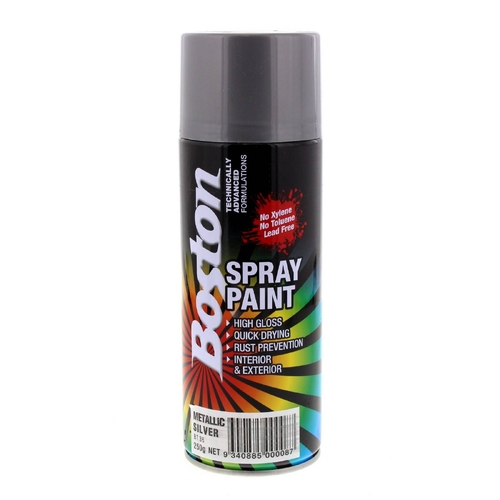 Metallic Silver Spray Paint 250g