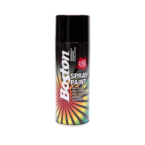 Gloss Black Spray Paint 250g