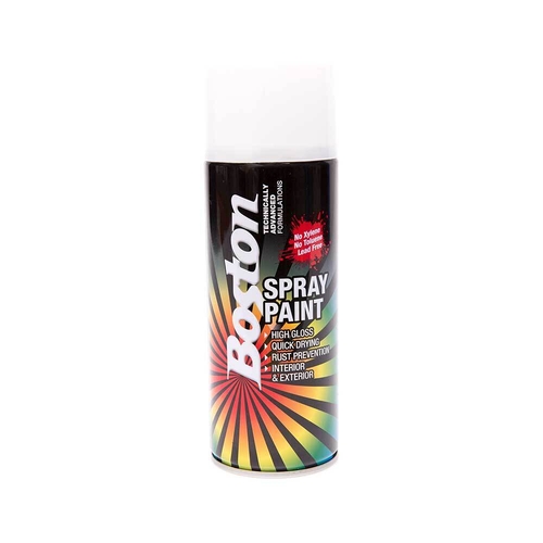 Gloss White Spray Paint 250g - BT40