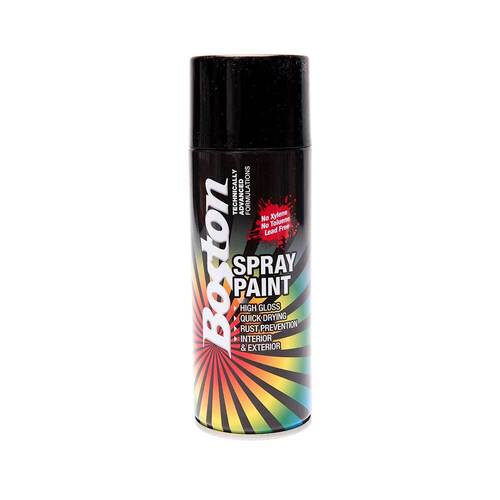 Satin Black Spray Paint 250g