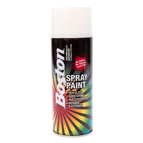 Matt White Boston Paint Can