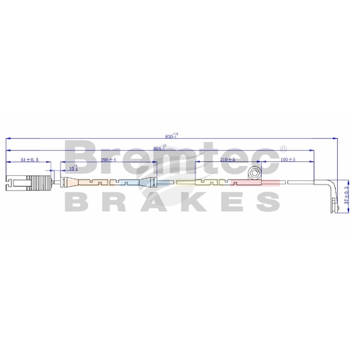 Euroline Brake Wear Sensor