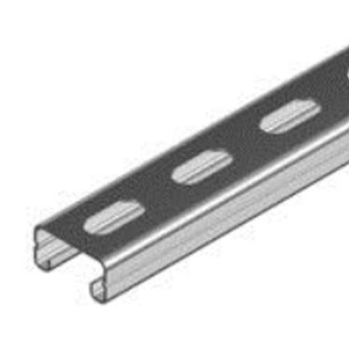Strut Slotted Profile 1000 41.3x41.3mm 2.5mm 3m Galvabond - BUNB1000TG3