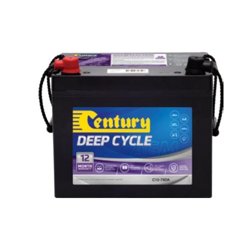 Deep Cycle 75amp 260x169x210 12V
