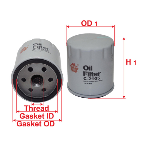 Oil Filter - C2105
