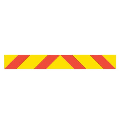 Rear Marker 800x100x1.6mm Aluminium