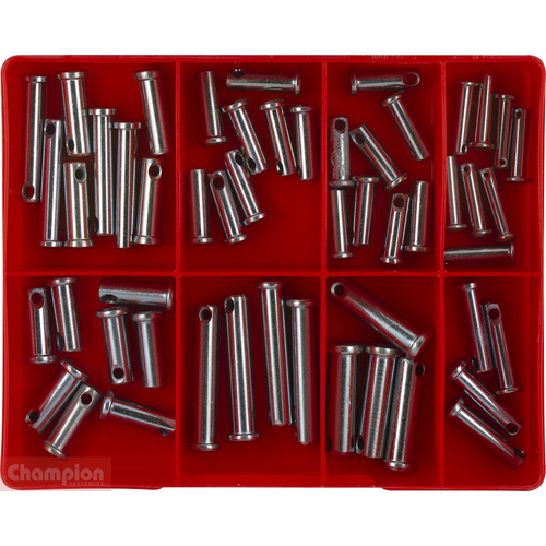 Clevis Pin Assortment Kit 52 Pieces