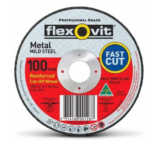 Cutting Disc 100Mm X 2.5Mm Metal