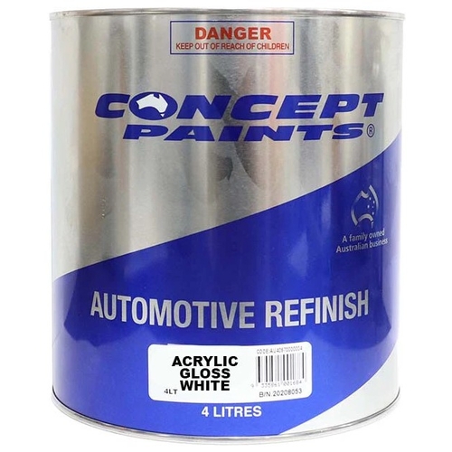 Acrylic White 4L - CAW4