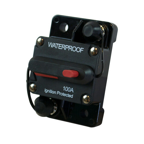 Circuit Breaker 100Amp Manual Reset Type III Surface Mount