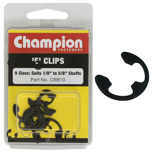 Blister 'E' Clip Assortment