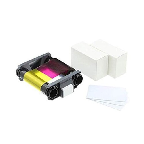 Badgy Colour Ribbon and PVC Card Kit for 100 Prints - CBGP0001C