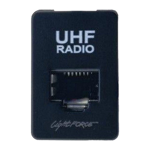 Toyota RJ45 Uhf Face Plate White Illum T/S Late Toyota