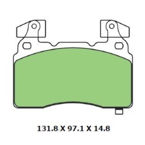 Front Brake Pads Protex