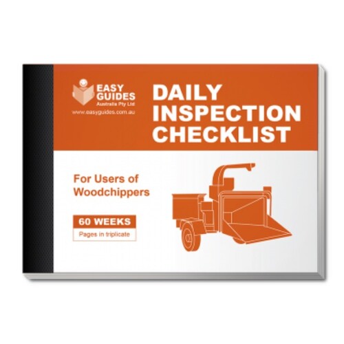 Woodchipper Inspection Book