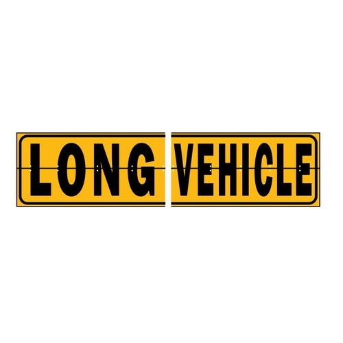 2 Peice Folding Long Vehicle Hinged Aluminium