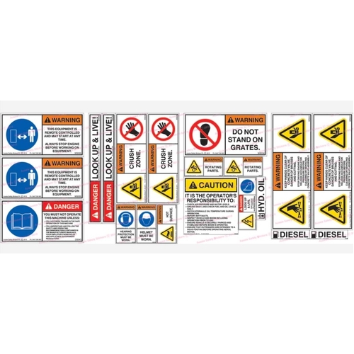 Concrete Line Pump Kit Sticker - CLPSK
