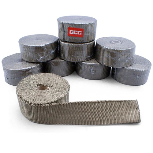 Coltec Pro Exhaust Wrap Titanium Cloth 980C 50mm x 10m - COL102033