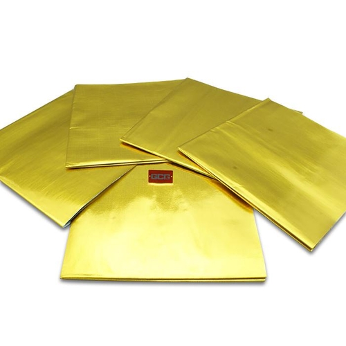 Coltec Pro Heat Barrier Adhesive Sheet - Gold Reflective 600mm x 600mm - COL272424