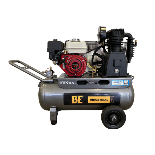 70L Honda Petrol Air Compressor - Industrial Belt Drive