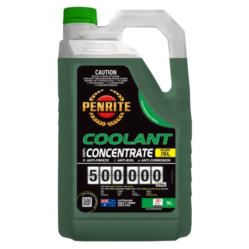 Penrite 500000km Green Concentrate Coolant 5L - COOL500GREEN005