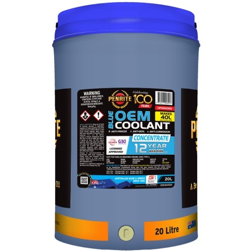Blue Coolant Concentrate 20L - COOLBLUE020