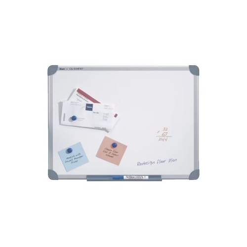 Penrite 1200 x 900mm Aluminium Frame Magnetic Whiteboard