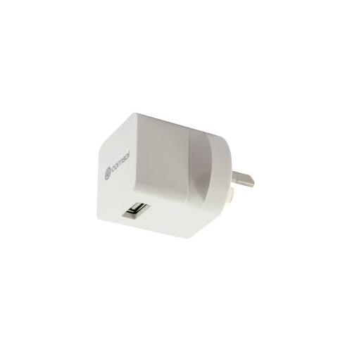 Comsol Single Port USB Wall Charger 1A White
