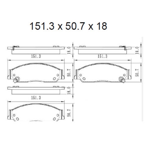 Front Brake Pads
