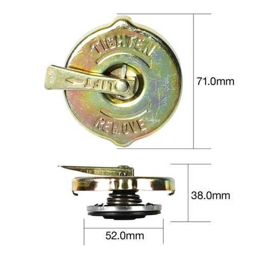 Radiator Cap - Safety Lever