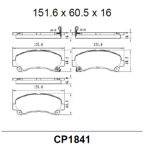 Brake Pads Front