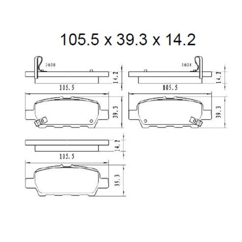 Rear Pads
