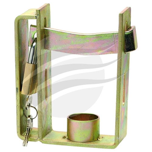 Trailer Coupling Lock Heavy Duty 2 Position Locking Include Padlock