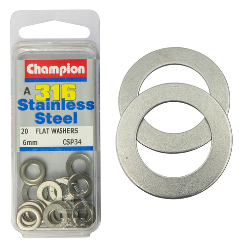 Flat Washers   6Mm