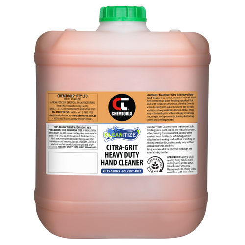 Kleanitize Citra-Grit Heavy Duty Hand Cleaner 20L - CT-HC-20L