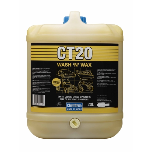 Chemtech Wash N Wax 20Lt Soap