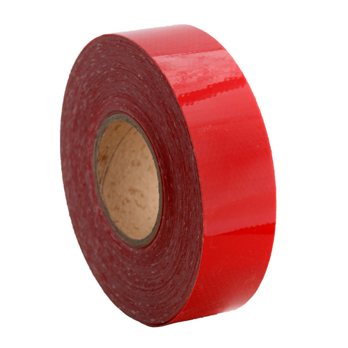 Class 1 Reflective Tape Red 50Mm 1Mt