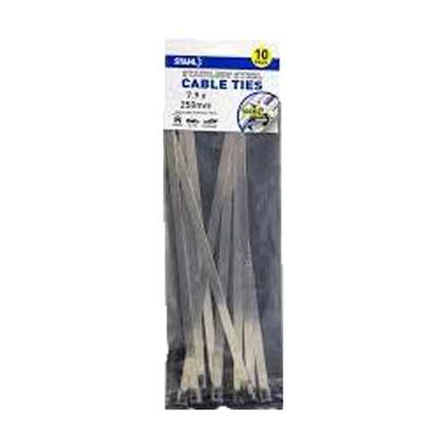 Stainless Ball Ties 254mm (10 Pack)
