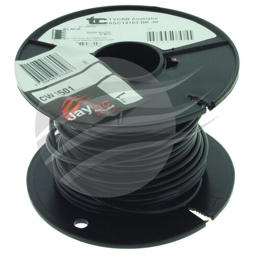 5Mm Single Core Cable Black 30M