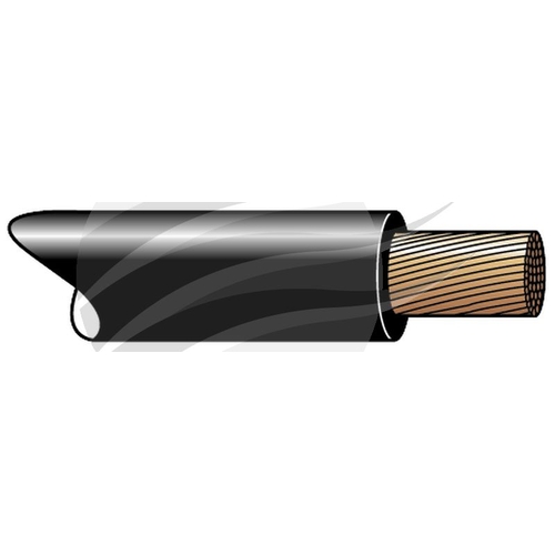 2 B&S Battery Cable Black 1Mtr 32.07Mm2 (399/0.32) 188Amps
