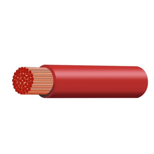 3 B&S Battery Cable Red 30M 26.45Mm2 (329/0.32) 168Amps