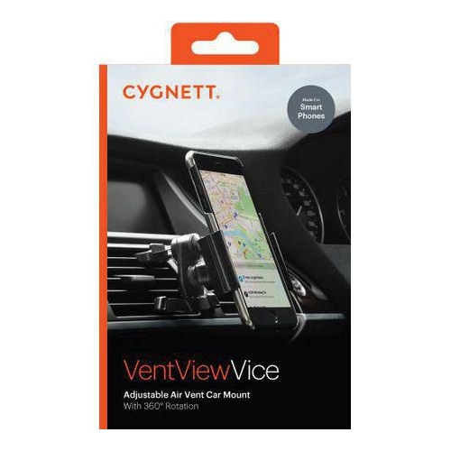 Cygnett Adjustable Vent Mount Car Phone Holder - CY1217ACVVU