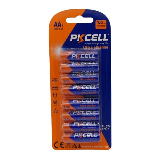 AA Battery PK Cell 8 Pack - DAA8