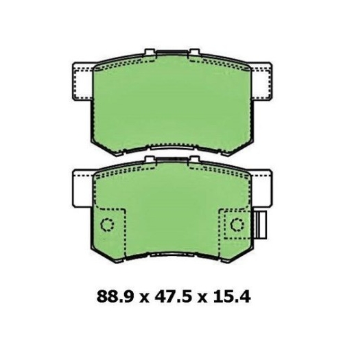 Pads Rear - DB1230CP