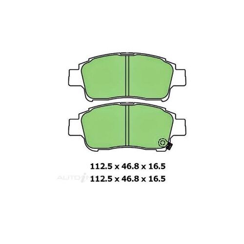 Protex Front Brake Pads
