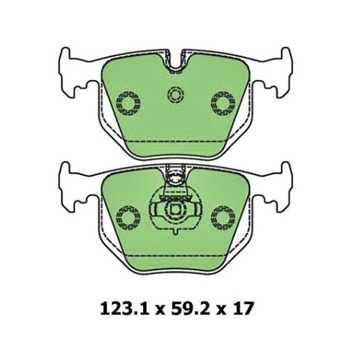 Rear Brake Pads - DB1397CP