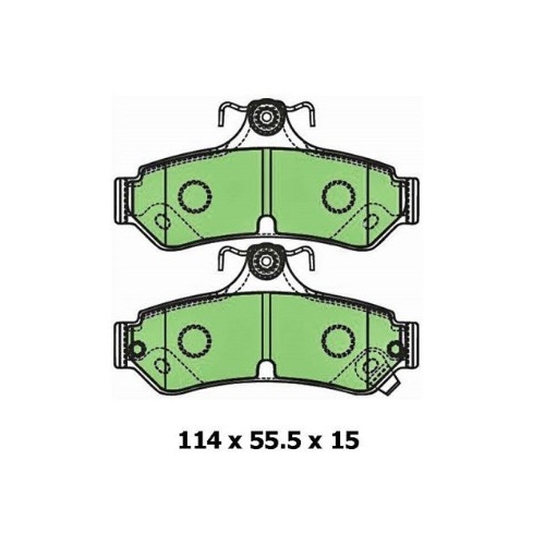 Rear Brake Pads - DB1475CP