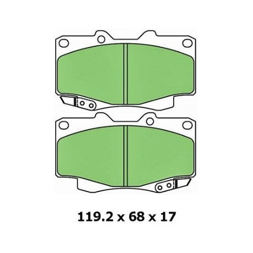 Protex Blue Brake Pads