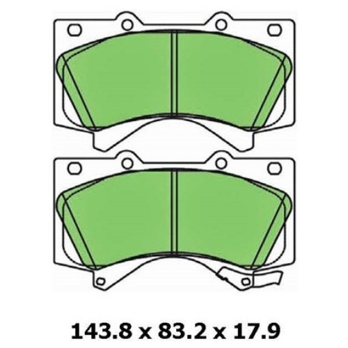 Front Brake Pads - DB1838CP