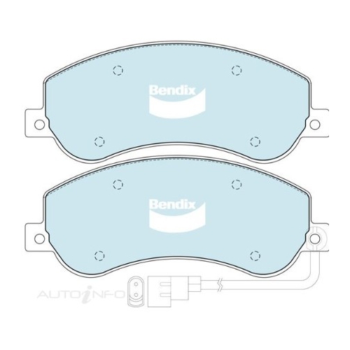 Brake Pads 4WD - DB1915-HD